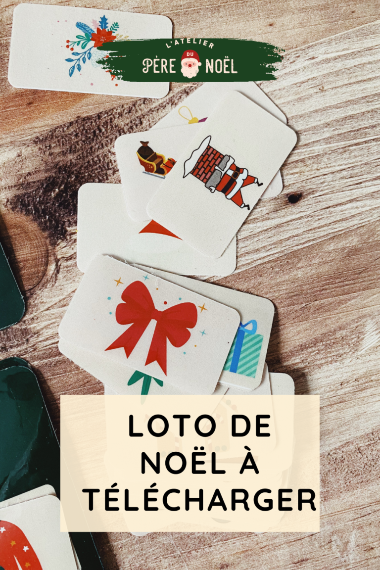 Loto de Noël à télécharger